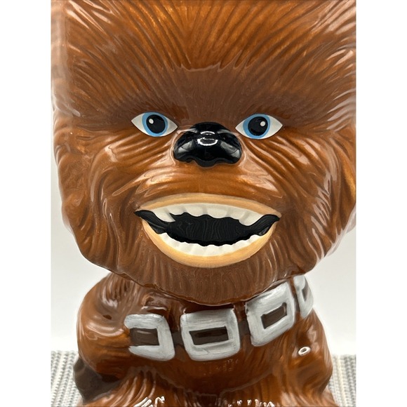 Galerie Other - Star Wars Galerie CHEWBACCA‎ Coffee Mug Full Body Cup Glass Goblet 6" Tall Plant